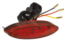 Load image into Gallery viewer, K&amp;S Technologies LED Oval Stoplamp, Red Lens, Long Wires (20 LEDs + 5 LEDs For) 25-6605S