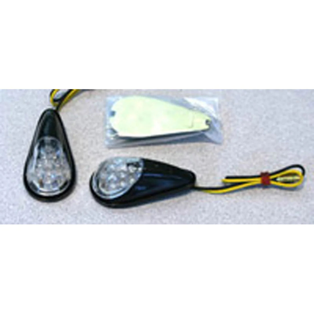 K&S Technologies LED ULTRA MINI-FLUSH MOUNT MARKER LIGHTS, BLK (10 LEDS) 25-8950 - Side View