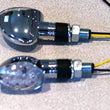 Load image into Gallery viewer, K&amp;S Technologies LED ULTRA MINI-MARKER LIGHTS, OVAL, CHROME, SHORT STEM (15 LED 25-8937