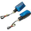 Load image into Gallery viewer, K&amp;S Technologies Marker Lights, Mini-Stalk, Black (S/F) Blue 25-8041