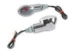 K&S Technologies Marker Lights, Mini-Stalk, Ultra Small, Chrome (S/F) Clear 25-8356