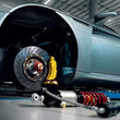 Load image into Gallery viewer, KW 04-05 Porsche Carrera GT Special Edition HLS4 V5 Coilover Kit w/ Red &amp; Blue Springs - Main Product View