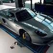 Load image into Gallery viewer, KW 04-05 Porsche Carrera GT Special Edition HLS4 V5 Coilover Kit w/ Red &amp; Blue Springs - Side View