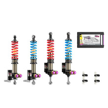 Load image into Gallery viewer, KW 04-05 Porsche Carrera GT Special Edition V5 Coilover Kit W/ Red &amp; Blue Springs - Main Product View