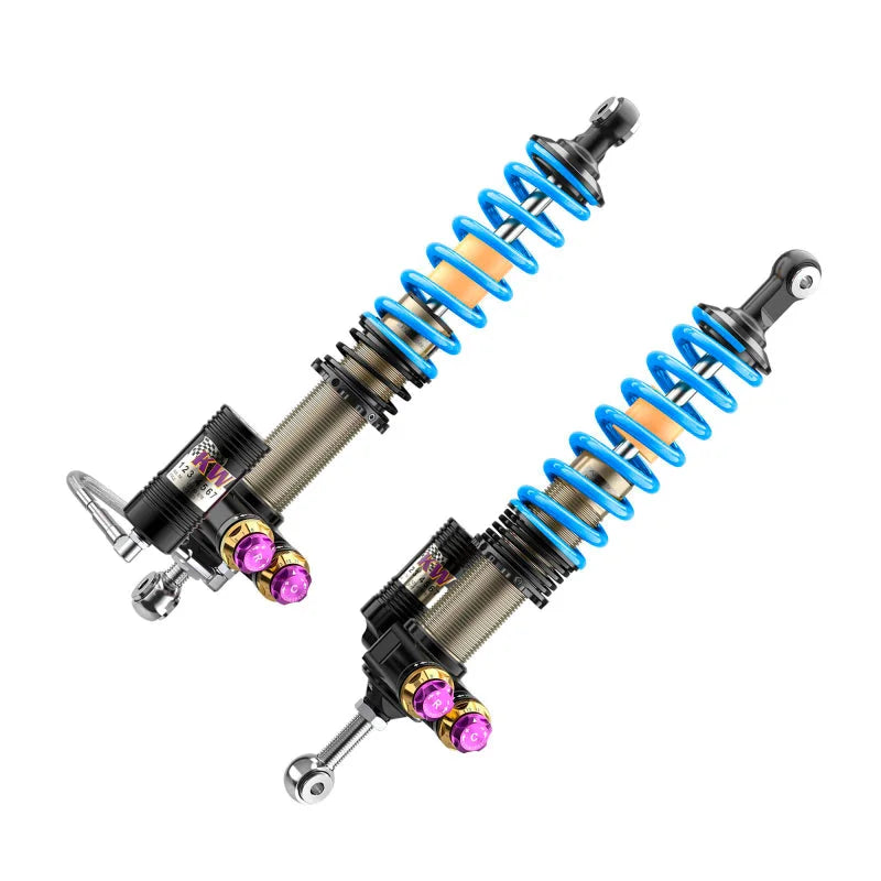 KW 04-05 Porsche Carrera GT Special Edition V5 Coilover Kit W/ Red & Blue Springs - Side View