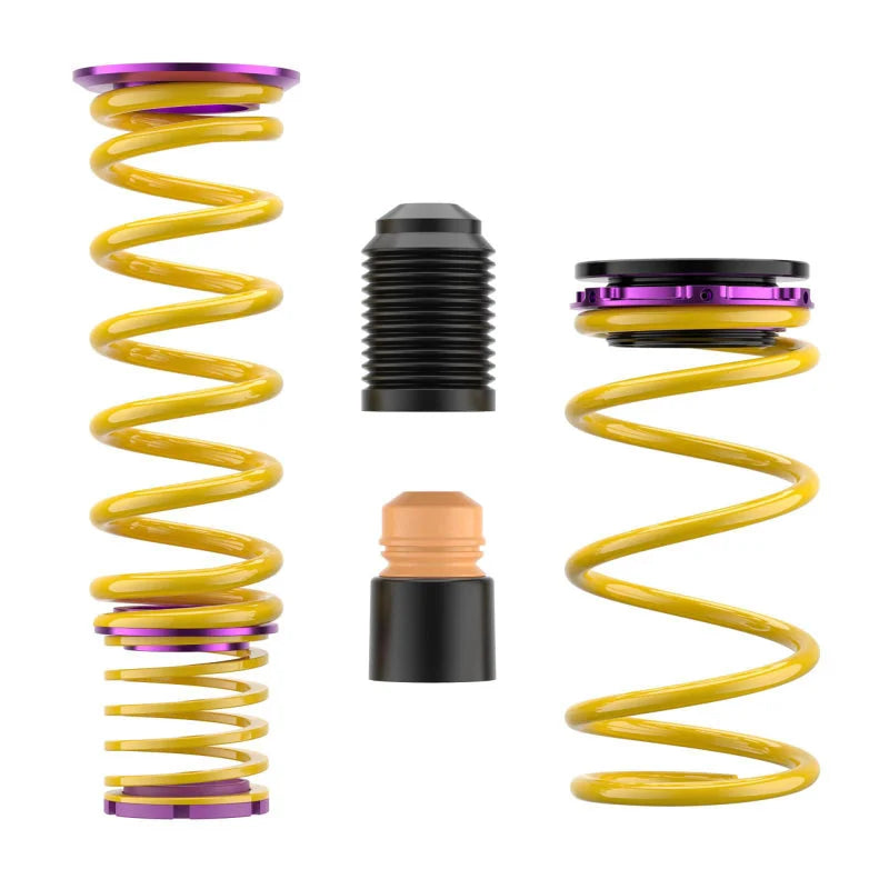 KW 2020+ Chevrolet Corvette C8 (w/ Electronic Dampers & OE Noselift) Height Adjustable Spring Kit - Additional View 6