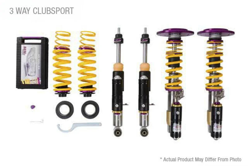 KW 2020+ Toyota GR Supra MK V Clubsport Coilovers 3-Way - Main Product View