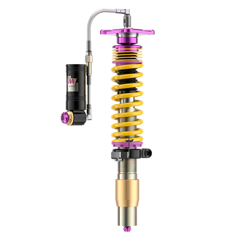 KW 2021+ BMW M3 (G80) Sedan 2WD / M4 (G82) Coupe 2WD (Incl. Comp) V4 Clubsport Coilover Kit 3-Way - Side View