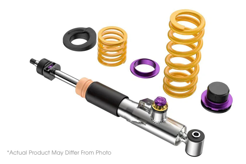 KW 2022+ BMW M4 (G83) Cabrio AWD Coilover Kit V4 (Competition Model Only) - Back View