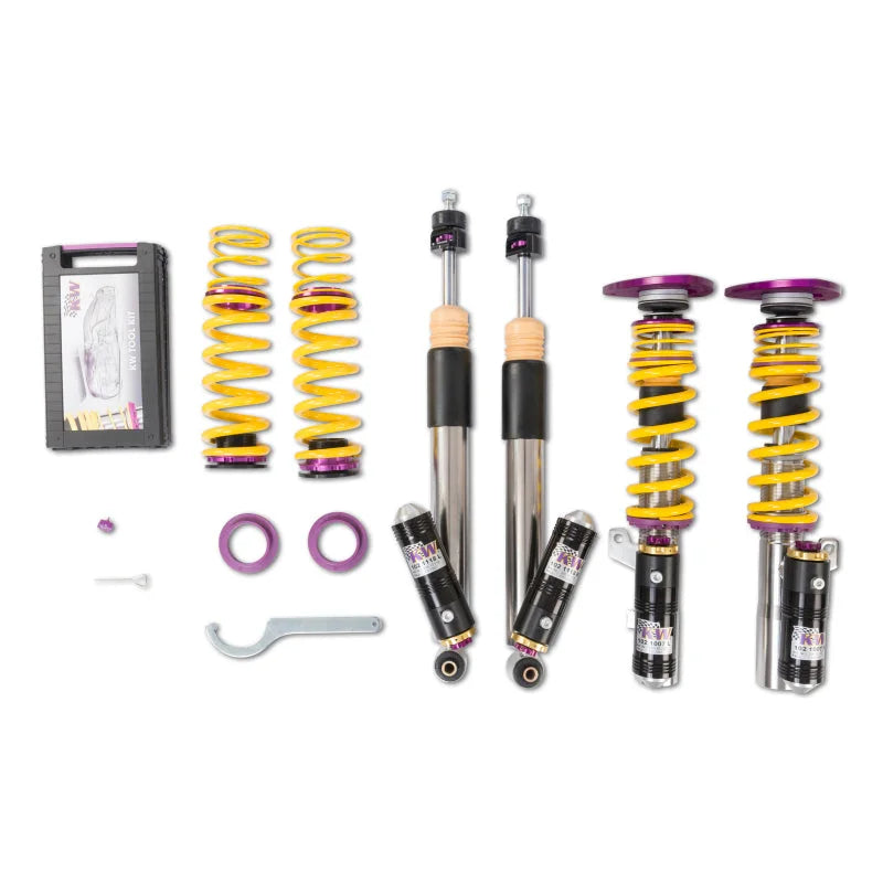 KW Audi RS3 8V Clubsport Coilover Kit 3-Way - Side View
