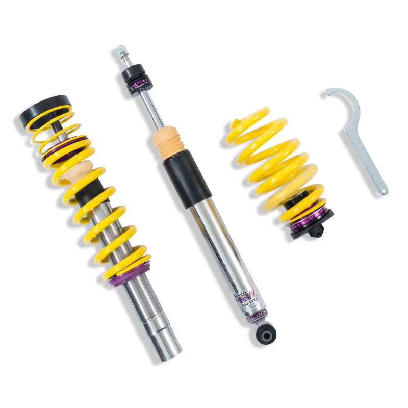 KW Audi S5 Sportback Without EDC 48.5mm Coilover Kit V3 - Back View