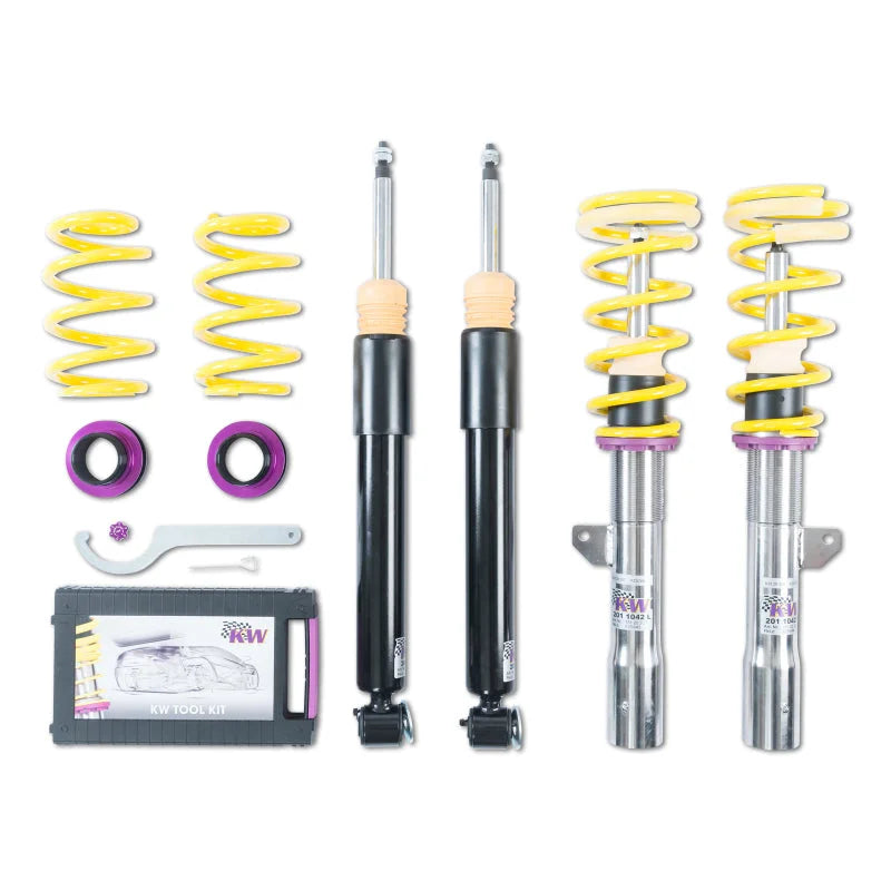 KW BMW X1 F48 BMW F39 X2 Cooper Clubman F54 CountrymanF60 w/o Electronic Dampers Street Comfort Kit - Side View