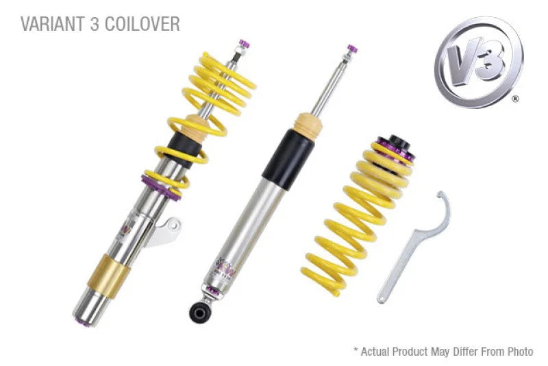 KW BMW X3 G01 X4 G02 AWD Without EDC Coilover Kit V3 - Side View