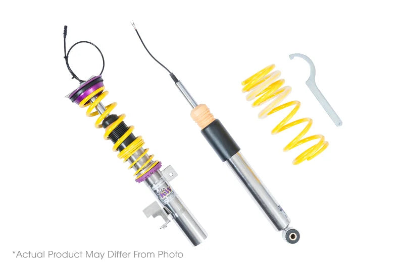 KW Coilover Kit DDC 2022+ Audi S3 (GY) w/ Electronic Dampers - Installation View