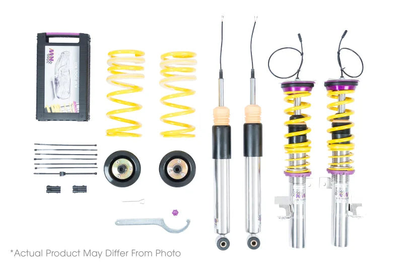KW Coilover Kit DDC Plug & Play Volkswagen Golf R MKVII - Back View