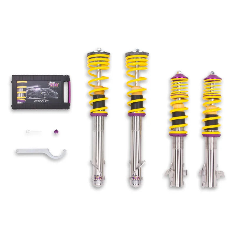 KW Coilover Kit V1 04 Subaru Impreza STi (GD, GG, GGS) - Side View