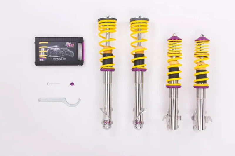 KW Coilover Kit V1 04 Subaru Impreza STi (GD, GG, GGS) - Back View