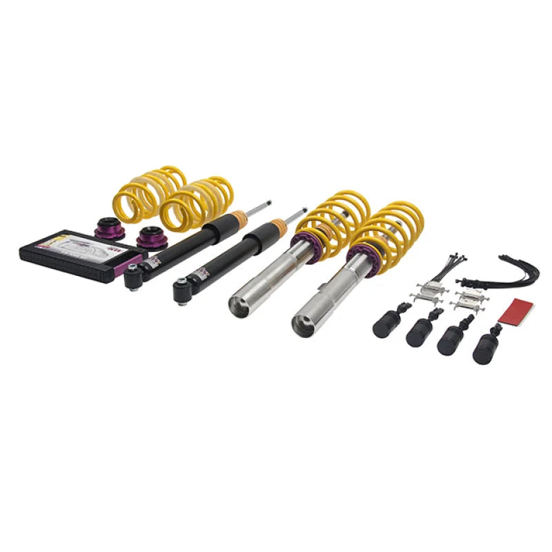 KW Coilover Kit V1 15+ Volkswagen Golf GTI / GTI R VII w/ DCC - Back View