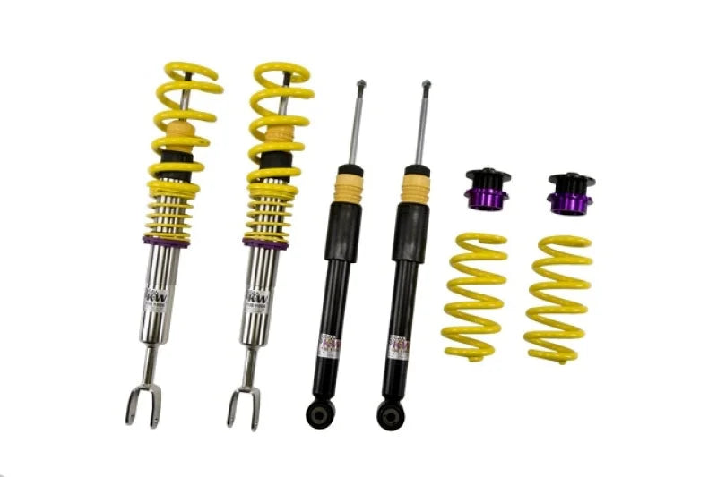 KW Coilover Kit V1 Audi A4 (8D/B5) Sedan + Avant; FWD; all enginesVIN# up to 8D*X199999 - Main Product View