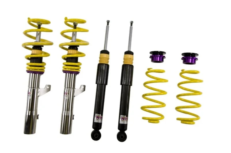 KW Coilover Kit V1 Audi Golf VI (2+4-Door all gas engines incl. GTI) w/o DCC - Side View