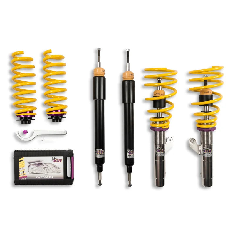 KW Coilover Kit V1 BMW 3-series E90 E92 (390X) 4WDSedan Coupe - Side View