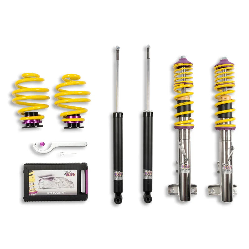 KW Coilover Kit V1 BMW 3series E36 (3B 3/B 3C 3/C) Sedan Coupe Wagon Convertible (exc. M3) - Side View