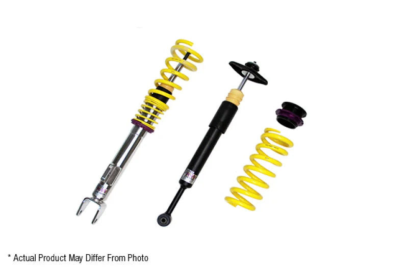 KW Coilover Kit V1 Mercedes C-Class W204 w/ Elec Suspension - Side View