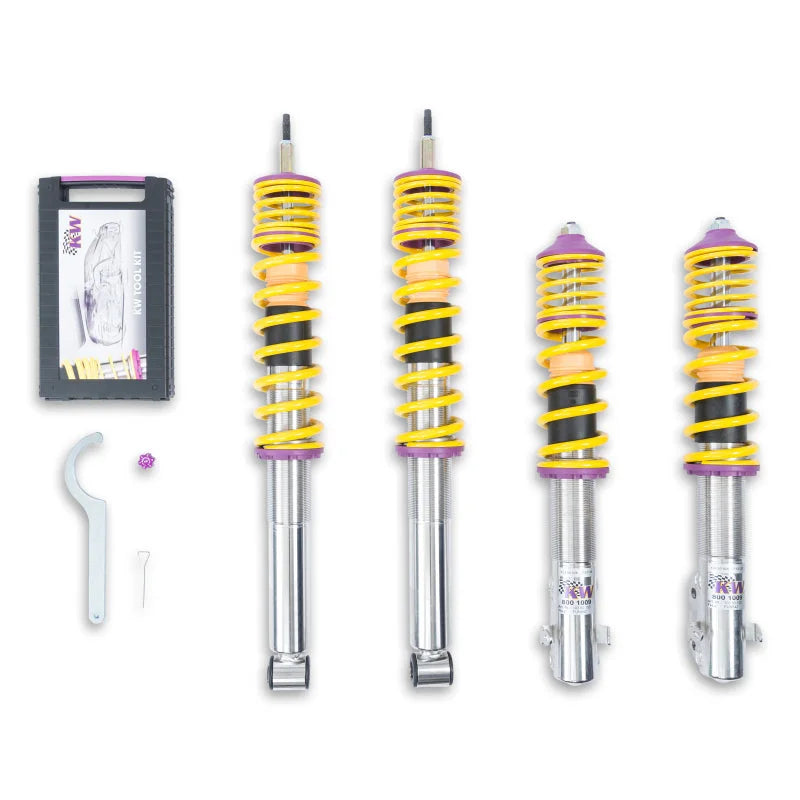 KW Coilover Kit V1 VW Golf III / Jetta III (1HXO); all incl. Cabrio (-02); 2WD; all engines - Main Product View