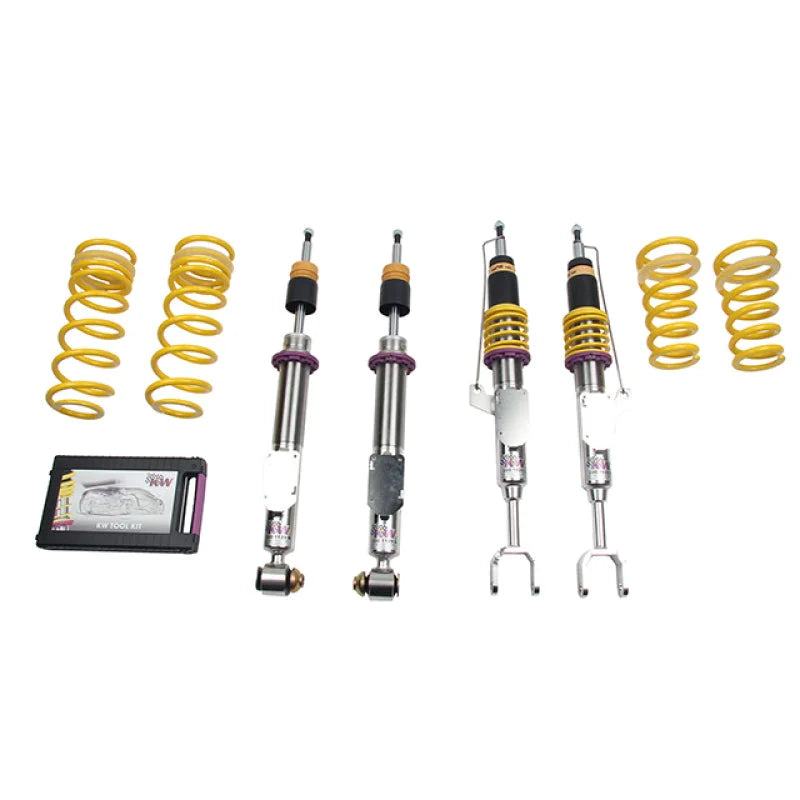 KW Coilover Kit V2 2011+ BMW 5series F10 (5L) - Back View