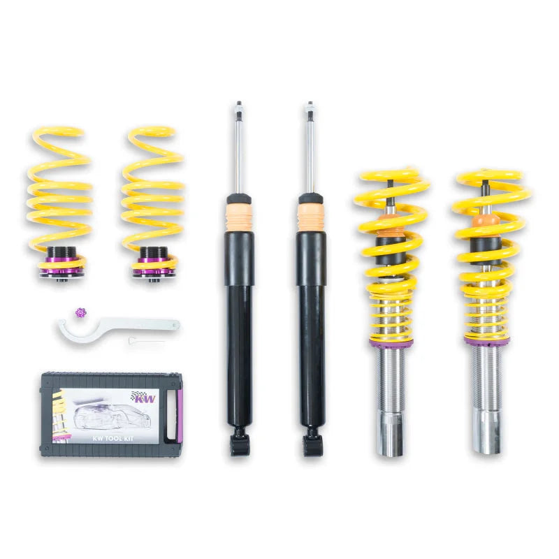 KW Coilover Kit V2 Audi A5 S5 (all engines all models) w/o electronic dampening control - Side View