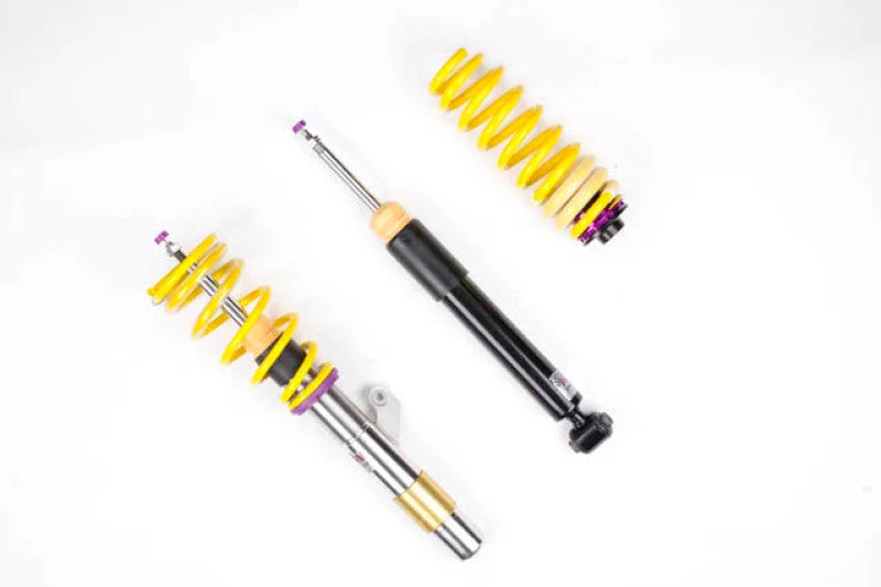 KW Coilover Kit V2 BMW 12+ 3 Series 4cyl F30 w/o Electronic Suspension - Back View
