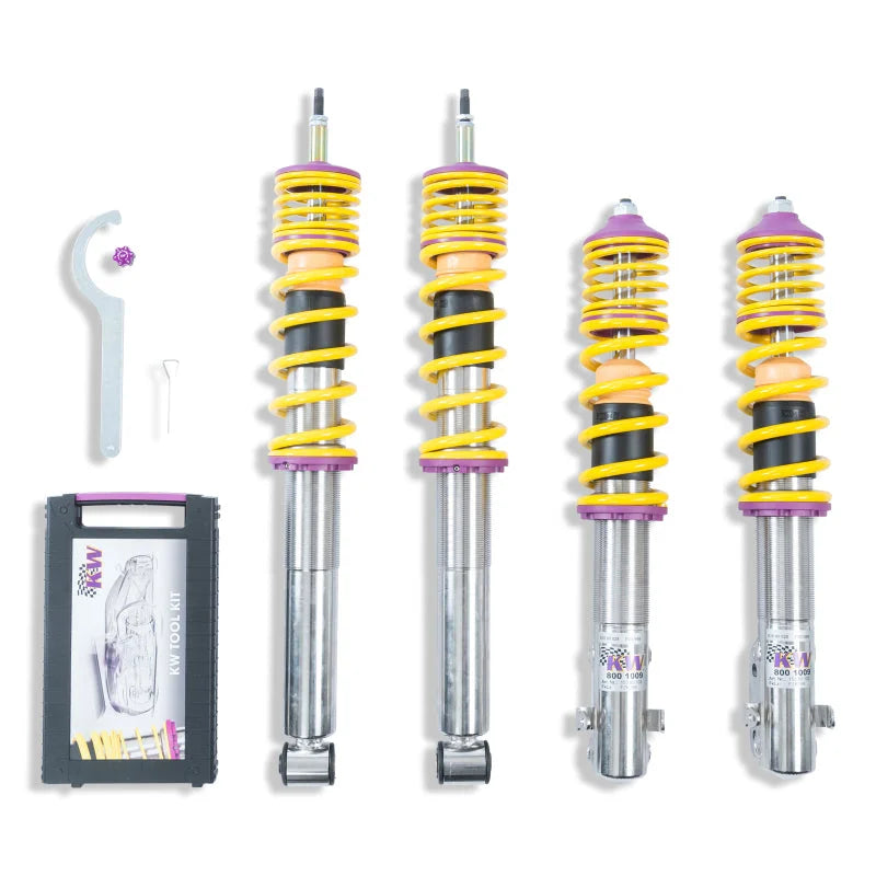 KW Coilover Kit V2 VW Corrado (53i) 16V G60 VR6 - Side View