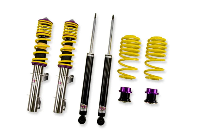 KW Coilover Kit V2 VW Golf IV (1J); all models excl. 4motion; all engines excl. R32 - Side View