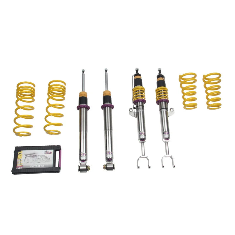 KW Coilover Kit V3 13+ BMW M5 F10 (5L) Sedan (does NOT include EDC delete) - Back View