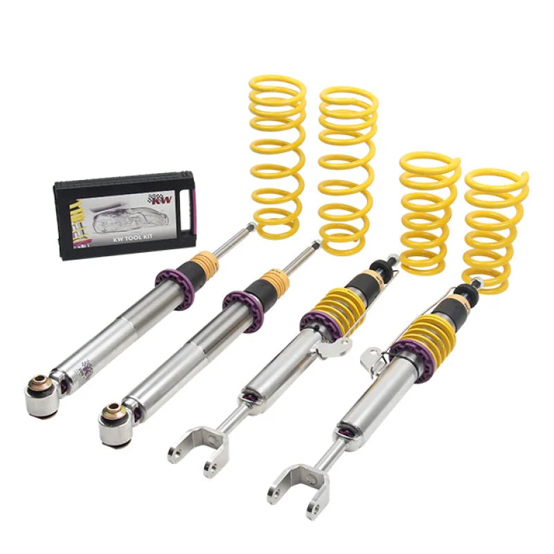 KW Coilover Kit V3 13+ BMW M5 F10 (5L) Sedan (inc EDC Delete Unit) - Main Product View