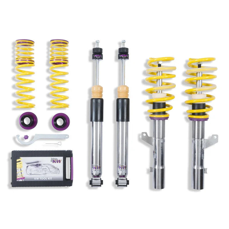 KW Coilover Kit V3 17-18 Audi RS3 2.5L 8V w/o Electronic Dampers - Main Product View