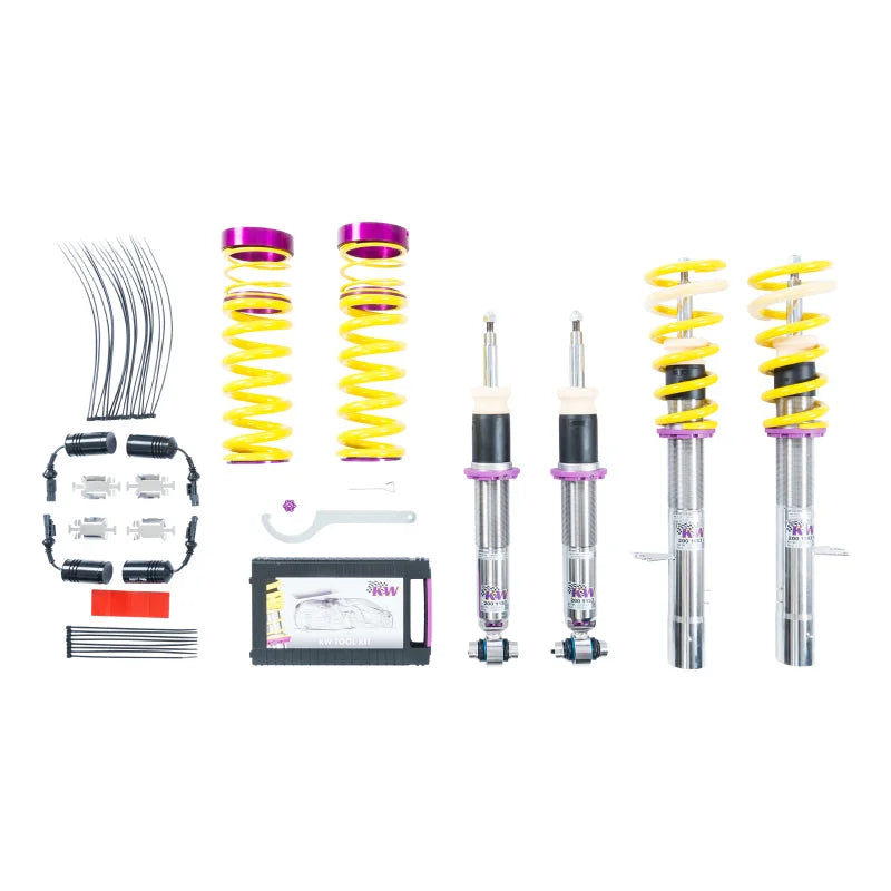 KW Coilover Kit V3 19+ BMW X5 (G05) w/ Electronic Dampers - Side View