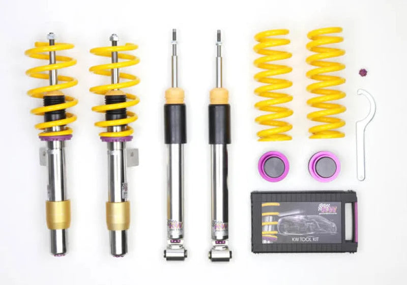 KW Coilover Kit V3 2011+ BMW 1series M - Installation View