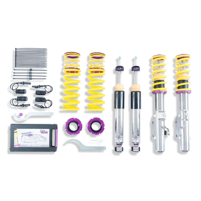 KW Coilover Kit V3 2015+ Cadillac CTS-V w/ Delete Module - Side View