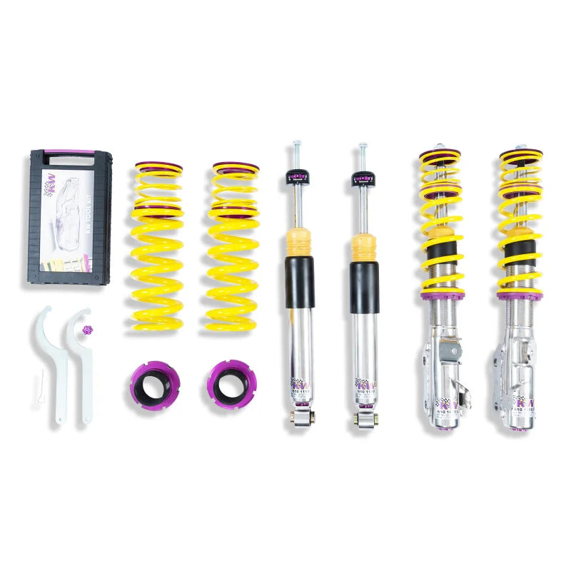 KW Coilover Kit V3 2016+ Chevy Camaro 6th Gen w/o Electronic Dampers - Side View