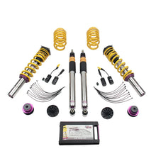 Load image into Gallery viewer, KW Coilover Kit V3 2017+ Audi A4 (B9) Sedan 2wd w/ Electronic Dampers - Back View