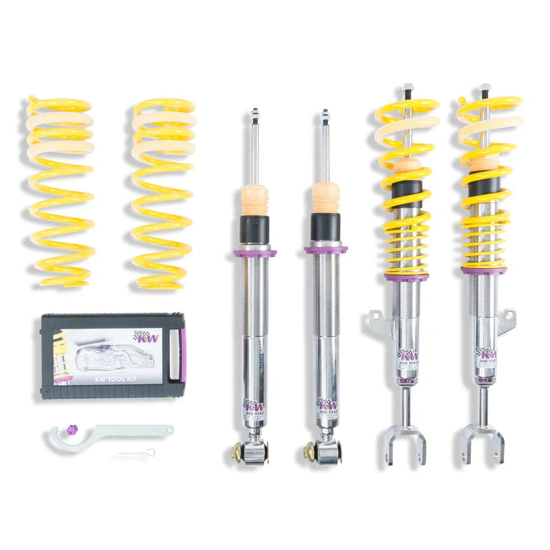 KW Coilover Kit V3 2017+ BMW 5 Series (G30) 2wd w/o Electronic Dampers - Side View