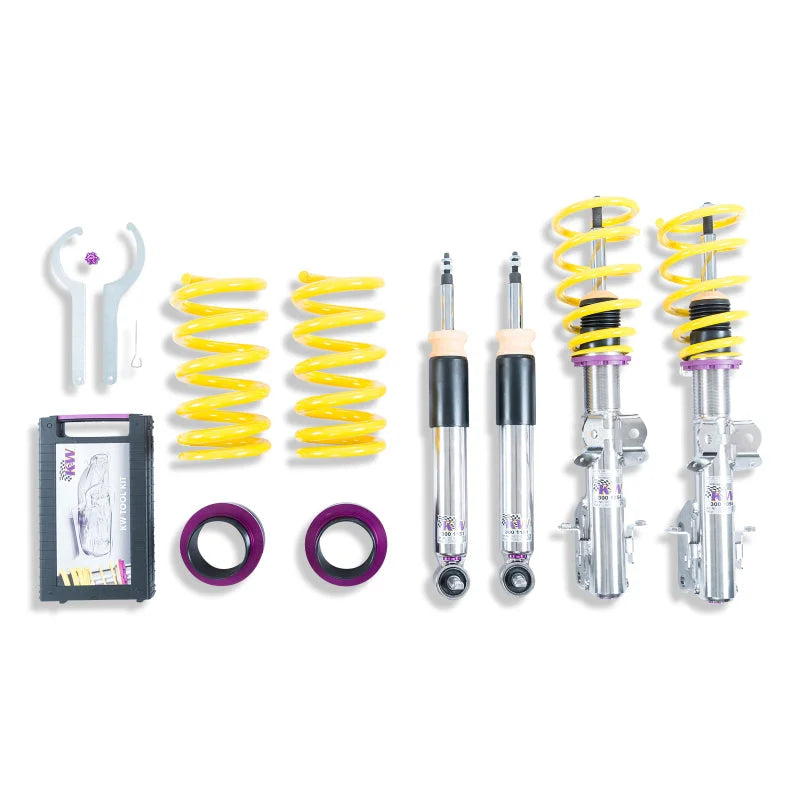KW Coilover Kit V3 2018+ Ford Mustang w/o Electronic Dampening - Main Product View