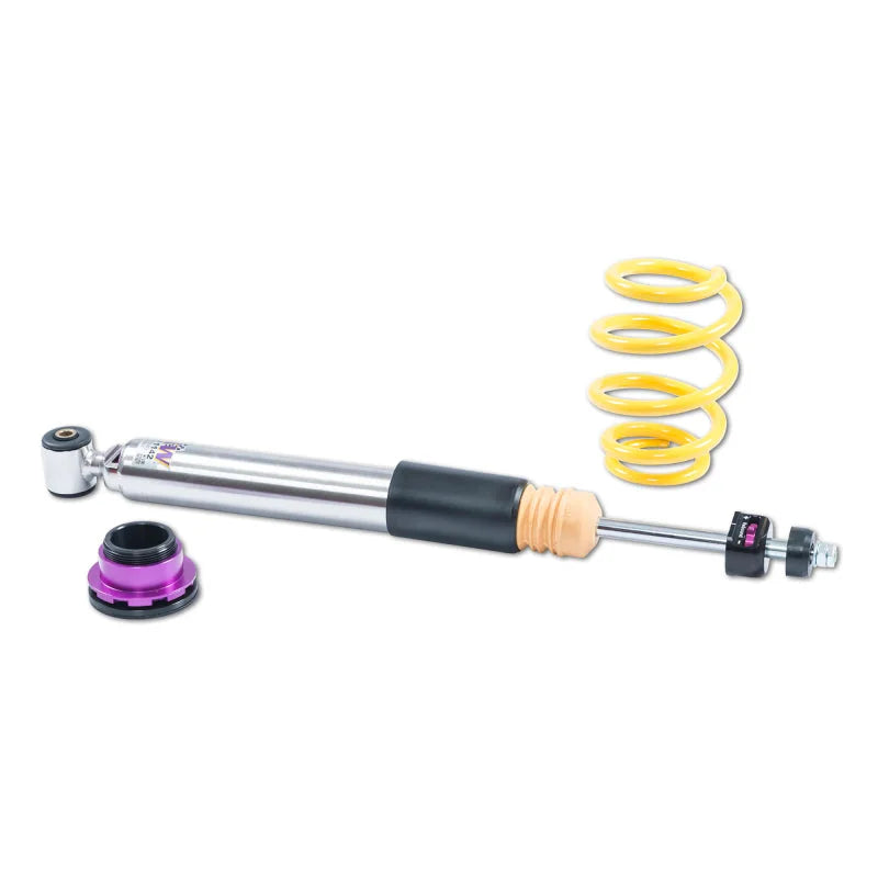 KW Coilover Kit V3 2020+ Mercedes CLA 35/CLA 45 Coupe 4WD w/ Electronic Dampers - Side View