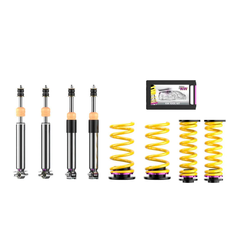 KW Coilover Kit V3 82-91 Mercedes-Benz S Class (C126) Coupe 2WD - Main Product View