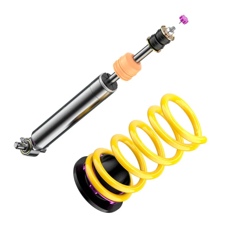 KW Coilover Kit V3 82-91 Mercedes-Benz S Class (C126) Coupe 2WD - Side View