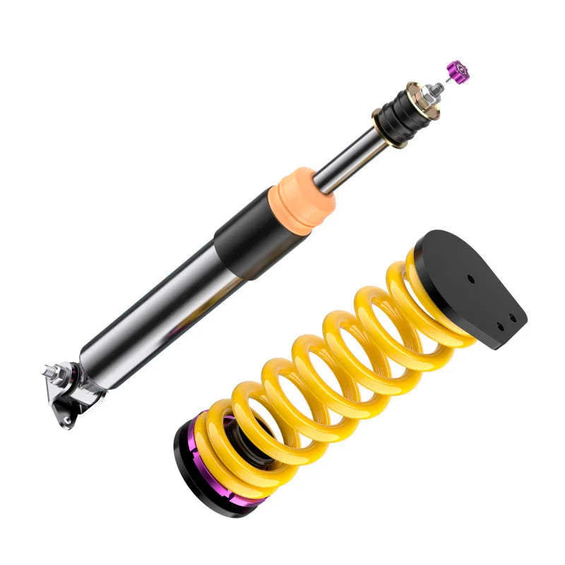 KW Coilover Kit V3 82-91 Mercedes-Benz S Class (C126) Coupe 2WD - Installation View