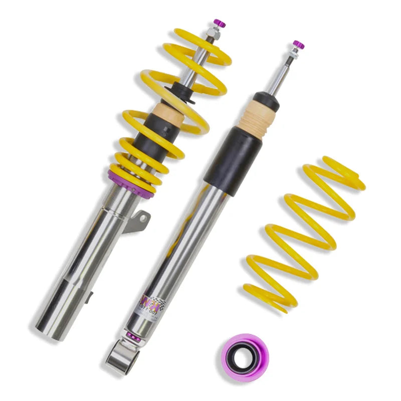 KW Coilover Kit V3 Audi Golf V GTI + Rabbit; 2WD (A5/1K 1KP); all engines; incl. DSG - Back View