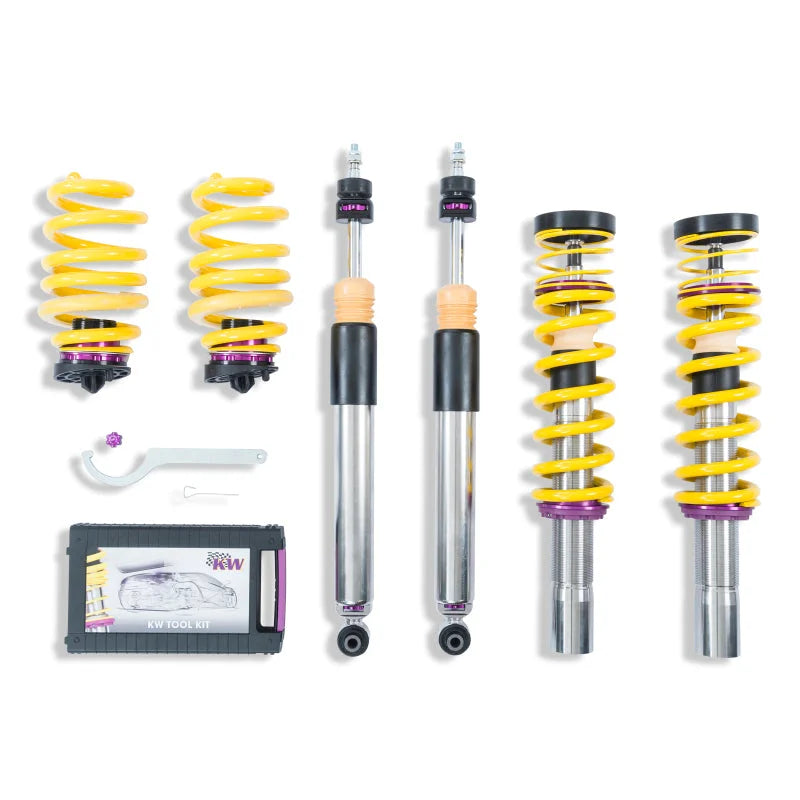 KW Coilover Kit V3 Audi S5 Sportback w/o EDC - Side View