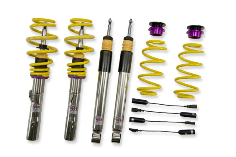 KW Coilover Kit V3 Audi TT (8J) Coupe Quattro; all engines; w/ magnetic ride - Main Product View
